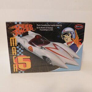 Polar Lights Speed Racer Mach 5 Skill 2 Model Kit New SEALED